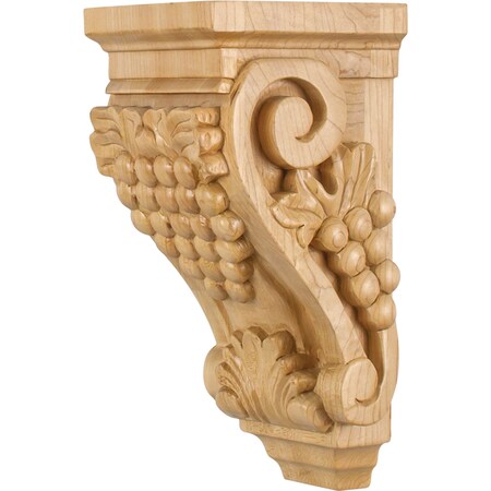 Hardware Resources 4-1/2" Wx5"Dx10"H Alder Grape Corbel CORAA-1ALD
